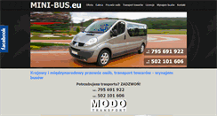 Desktop Screenshot of mini-bus.eu